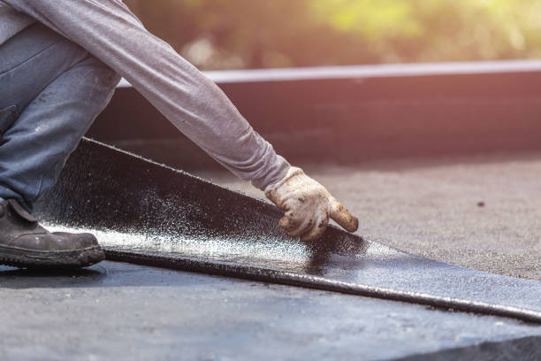 Professional Waterproofing technician working in Washington Court House, OH